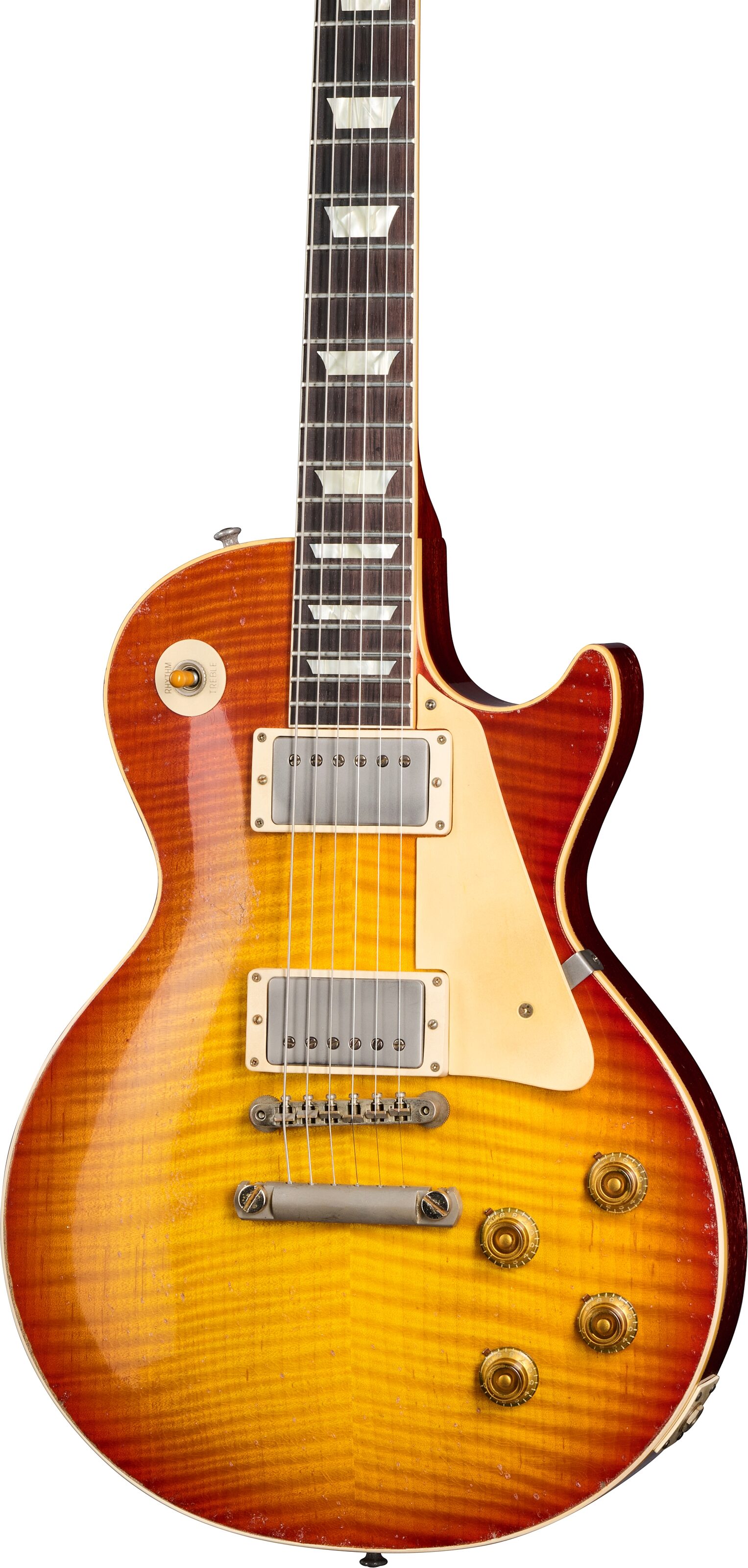 Gibson Custom Shop 1959 Murphy Lab Les Paul Electric Guitar, Brazilian Rosewood Fingerboard (with Case), Action Position Back