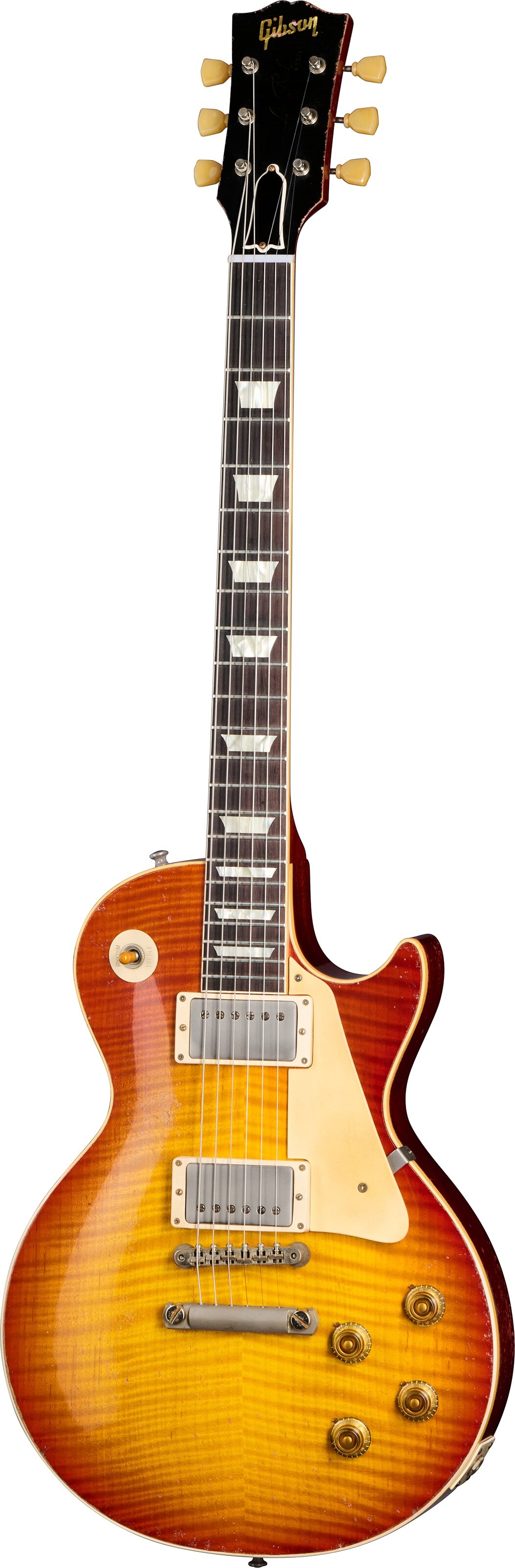 Gibson Custom Shop 1959 Murphy Lab Les Paul Electric Guitar, Brazilian Rosewood Fingerboard (with Case), Action Position Back