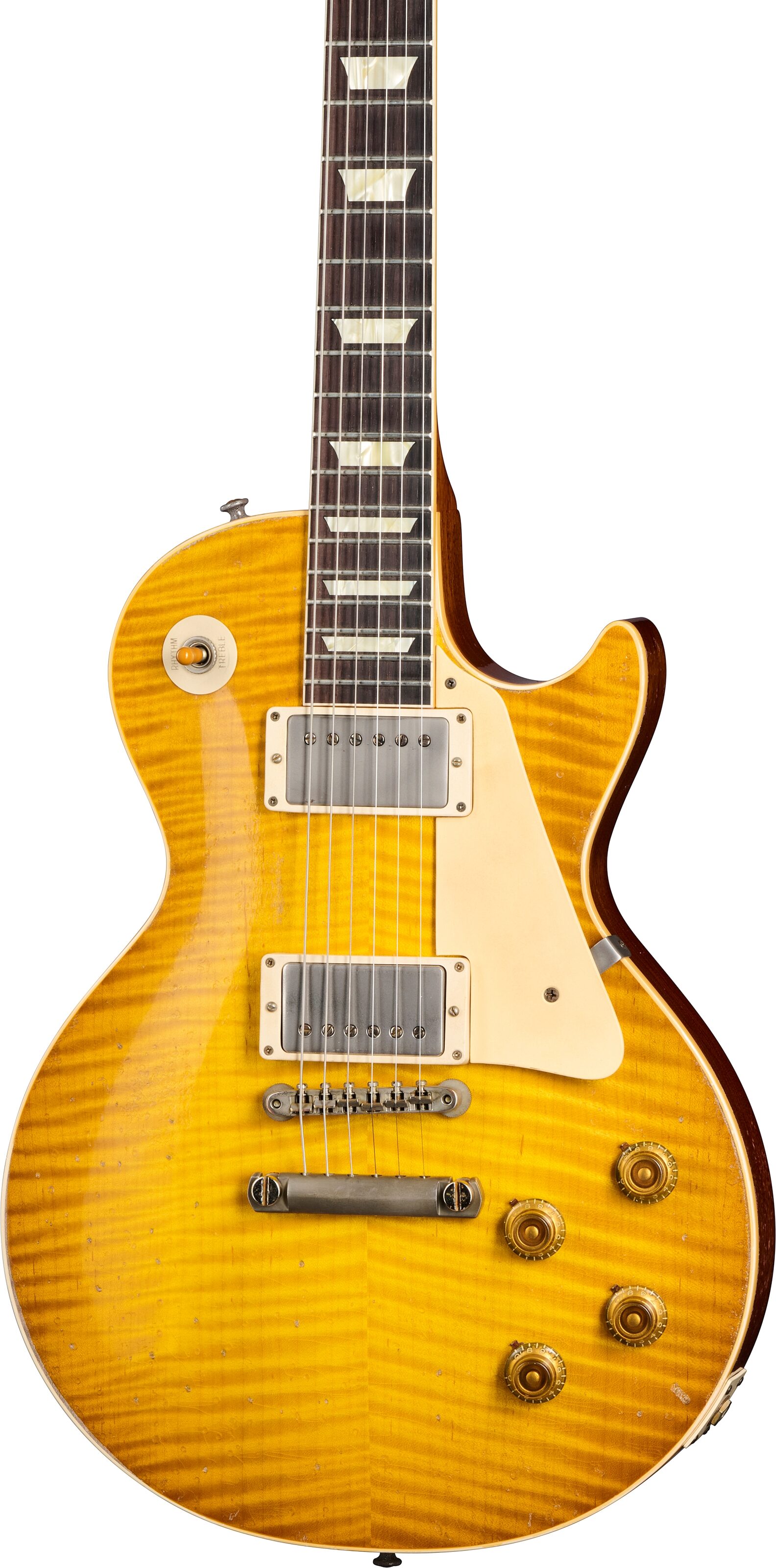 Gibson Custom Shop 1959 Murphy Lab Les Paul Electric Guitar, Brazilian Rosewood Fingerboard (with Case), Action Position Back