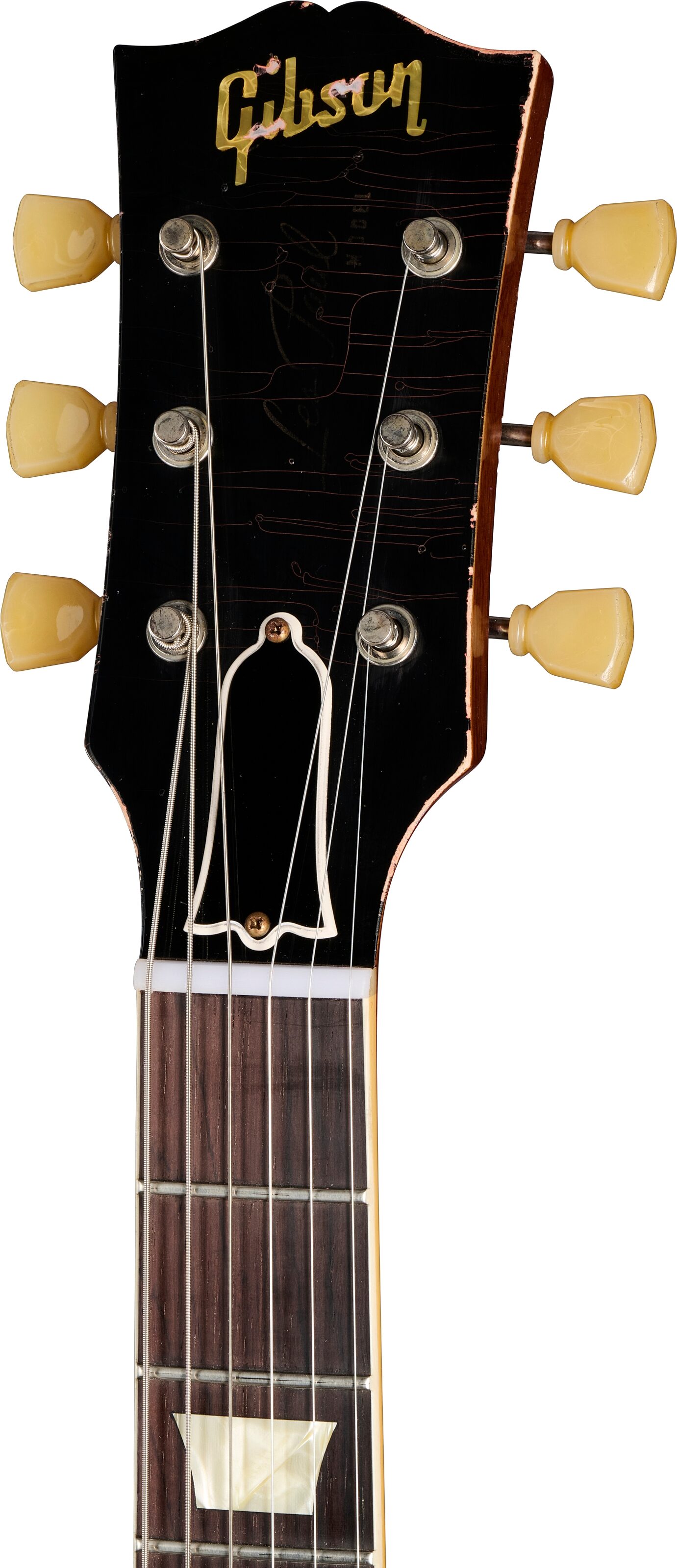 Gibson Custom Shop 1959 Murphy Lab Les Paul Electric Guitar, Brazilian Rosewood Fingerboard (with Case), Action Position Back
