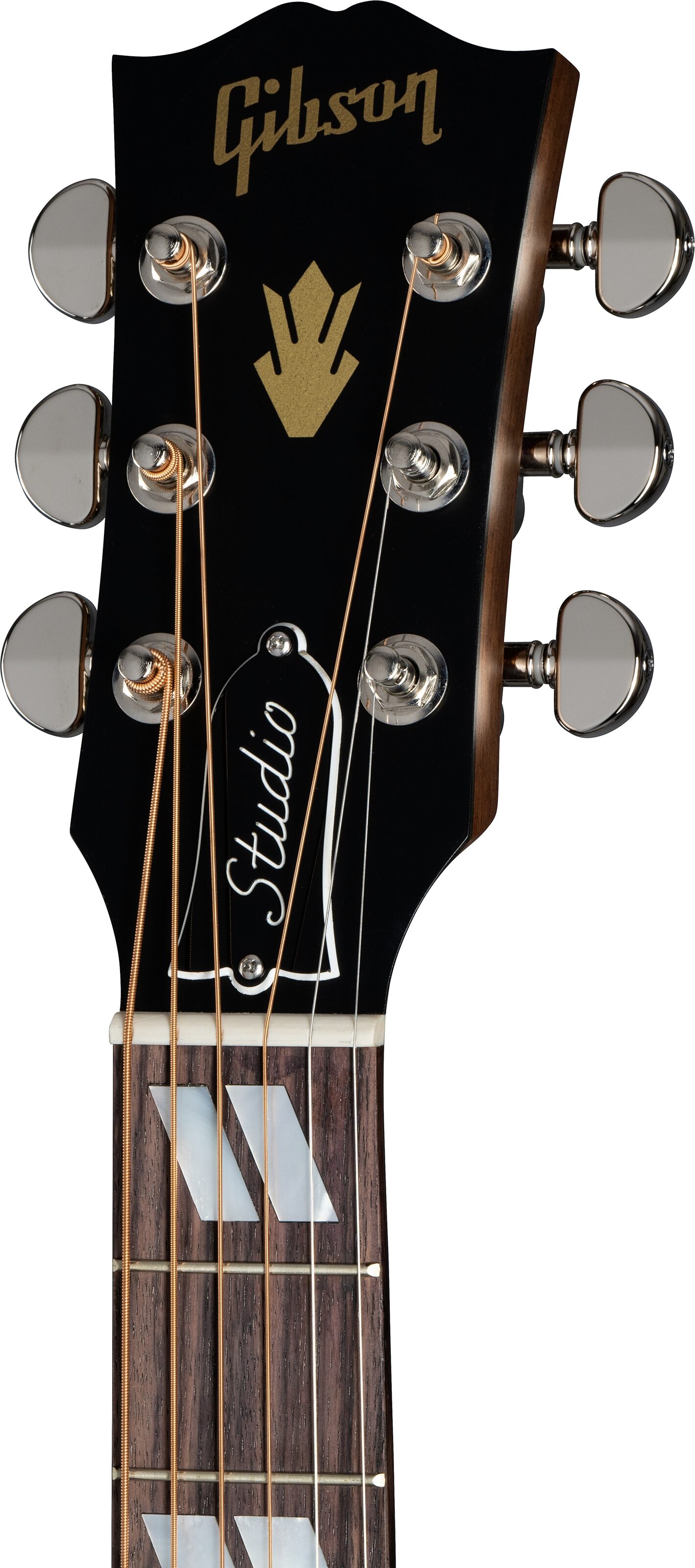 Gibson Hummingbird Studio Rosewood Acoustic-Electric Guitar (with Case), Satin Natural, Open Box (Very Good), Action Position Back