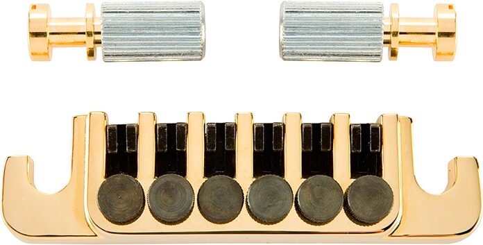 Gibson TP-6 Tailpiece, Gold, Action Position Back