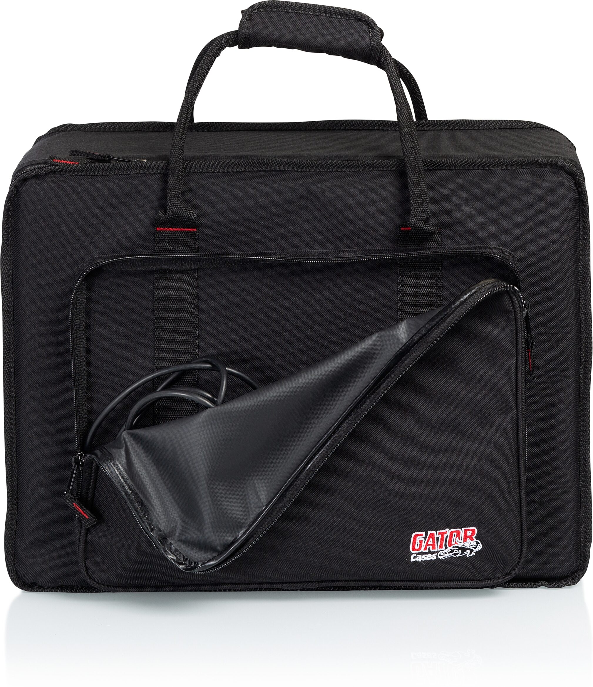 Gator GL-RODECASTER2 Lightweight Case for Rode RODECaster Pro and Microphones, Action Position Front