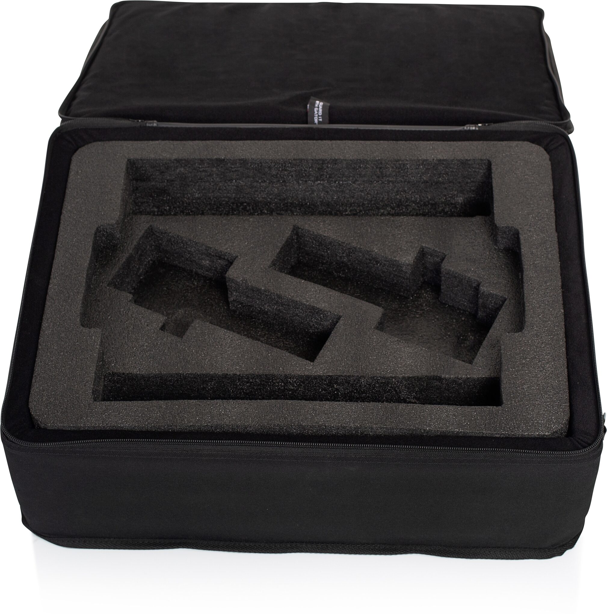 Gator GL-RODECASTER2 Lightweight Case for Rode RODECaster Pro and Microphones, Action Position Front