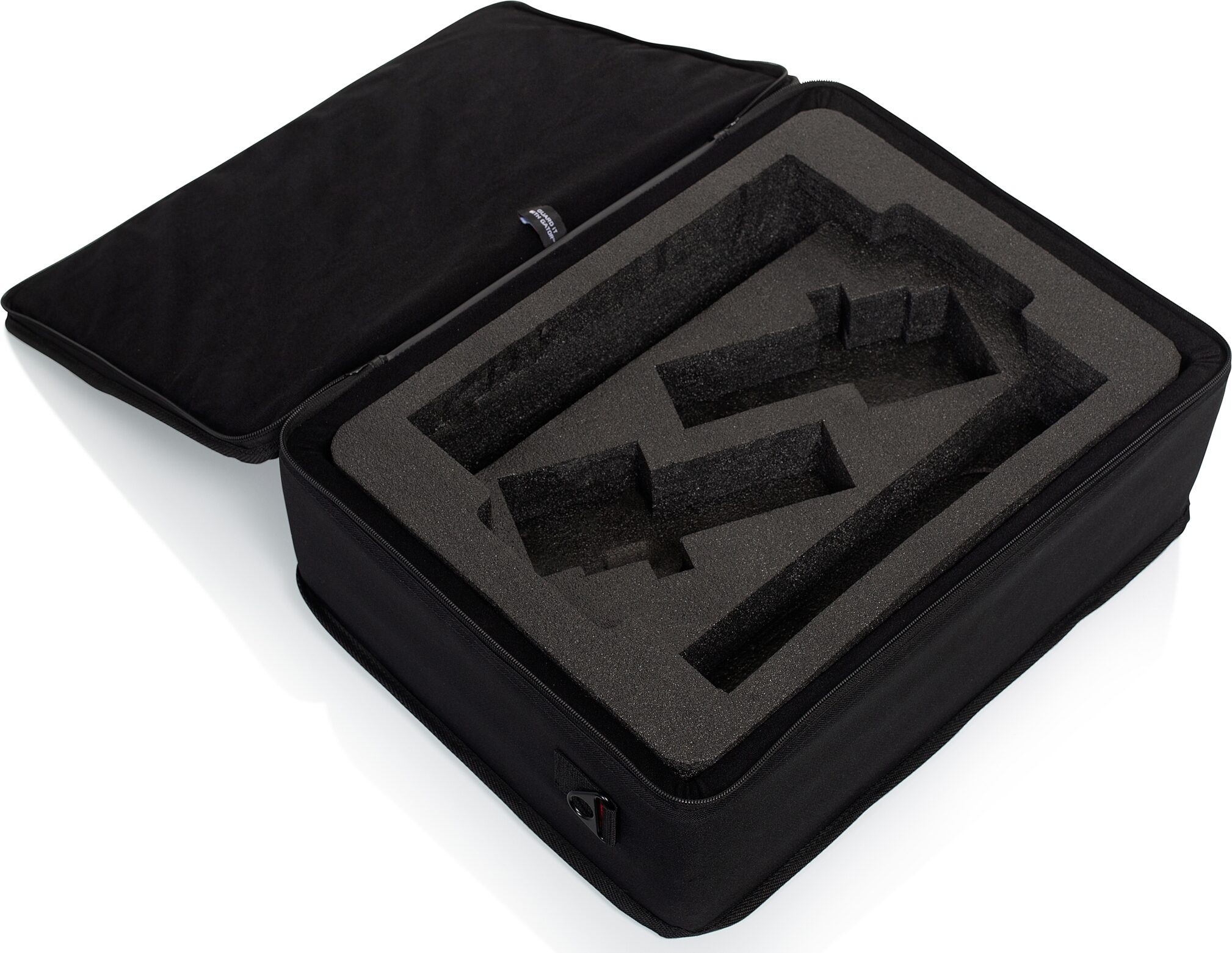 Gator GL-RODECASTER2 Lightweight Case for Rode RODECaster Pro and Microphones, Action Position Front