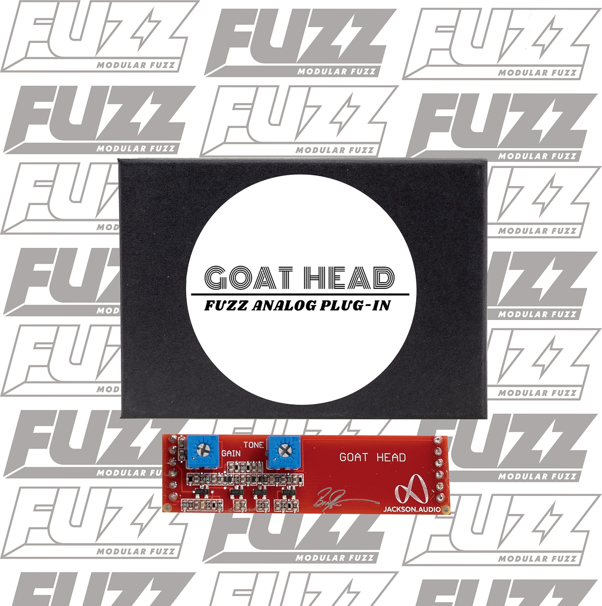 Jackson Audio Goat Head Fuzz Plug-In Module for Modular Fuzz Pedal, Action Position Back