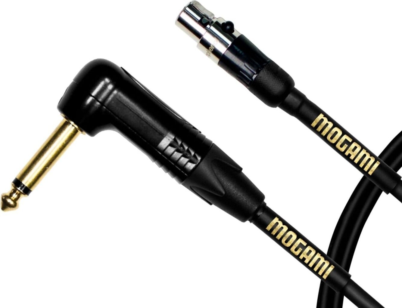 Mogami Gold Belt-Pack Cable for Shure (Right-Angle), 24 inch, Action Position Back