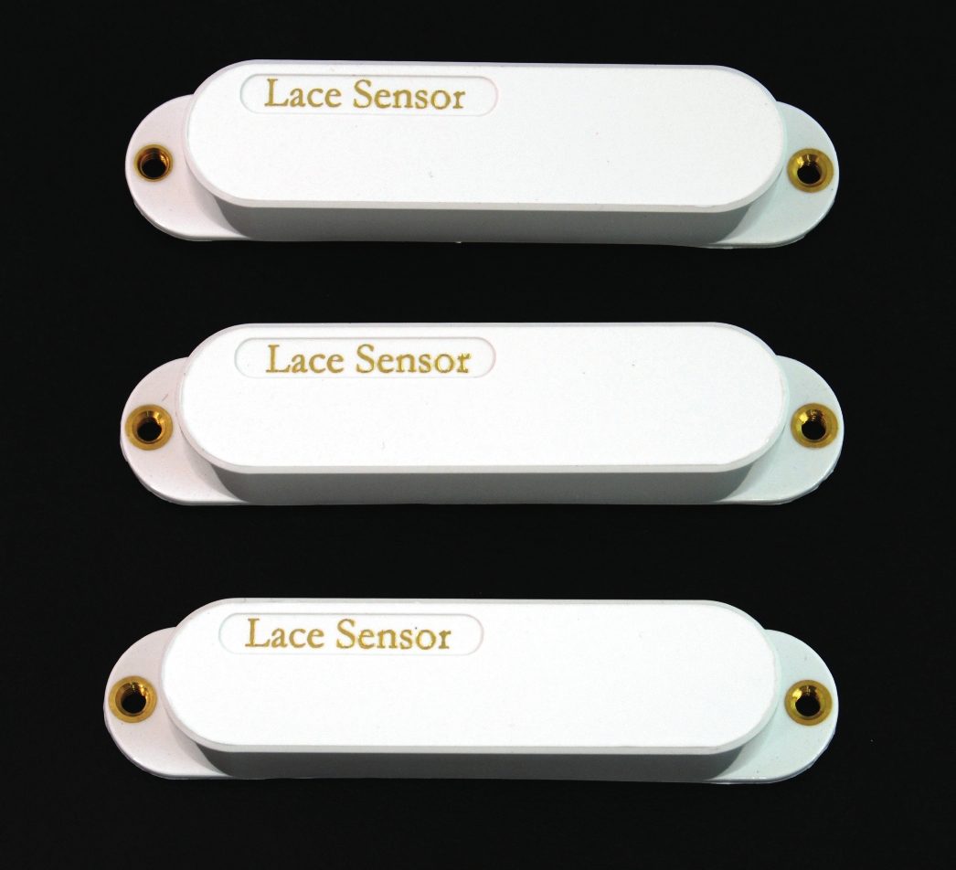 Lace Sensor Gold Single Coil 3 Pack White