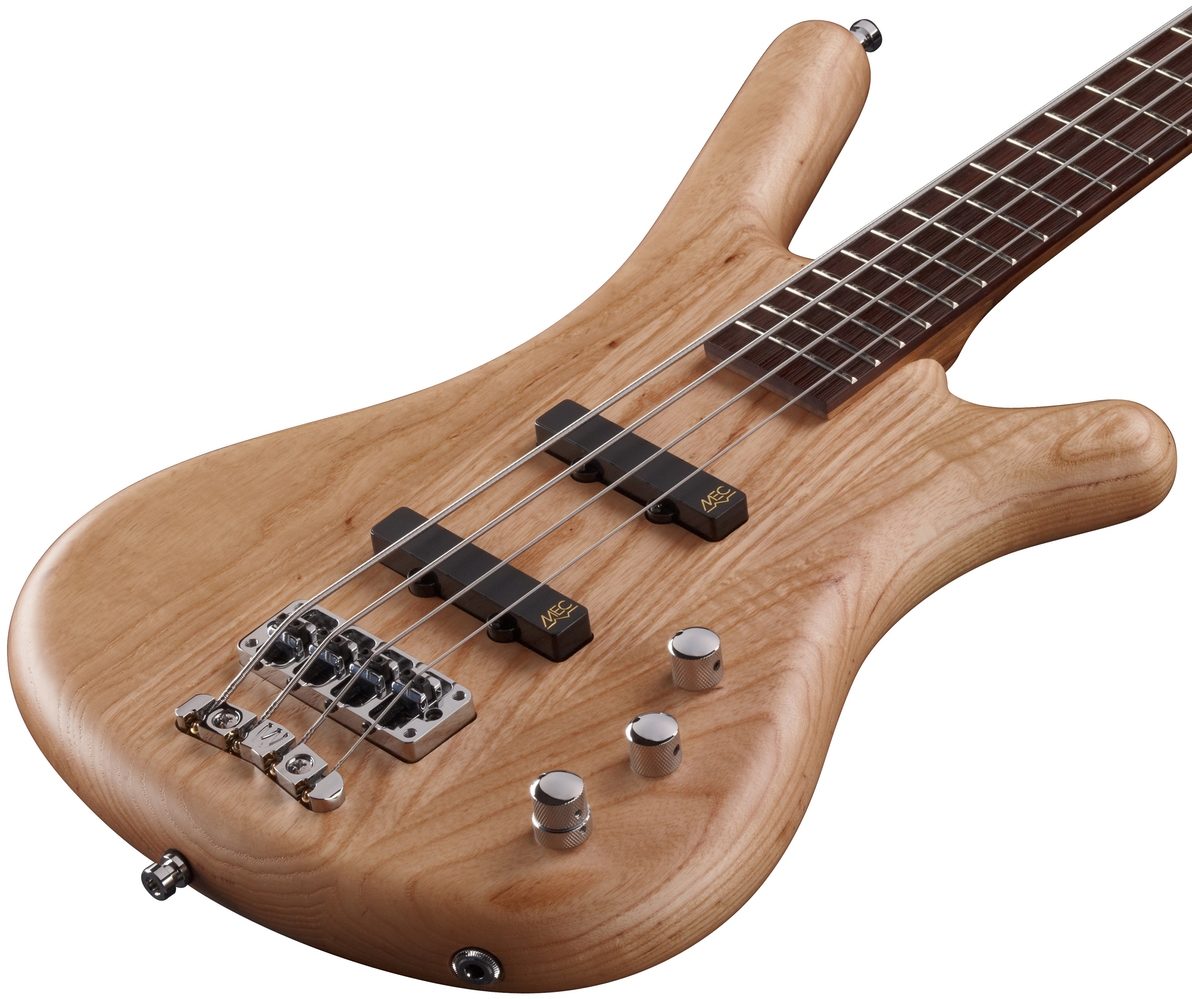 Warwick GPS German Pro Series Corvette Ash Electric Bass (with Gig Bag), Side
