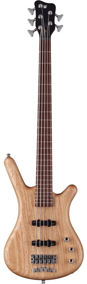Warwick GPS German Pro Series Corvette Ash Electric Bass, 5-String (with Gig Bag), Main