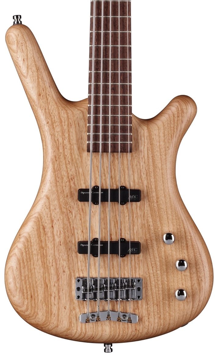 Warwick GPS German Pro Series Corvette Ash Electric Bass, 5-String (with Gig Bag), Body