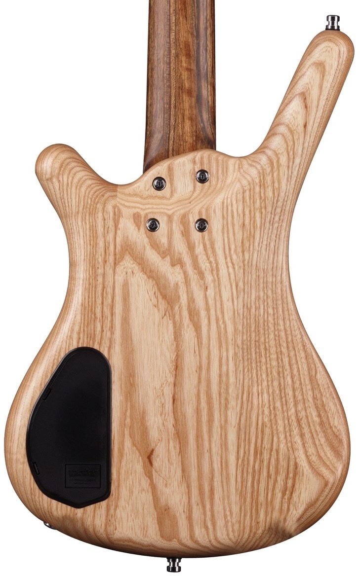 Warwick GPS German Pro Series Corvette Ash Electric Bass, 5-String (with Gig Bag), BodyBack
