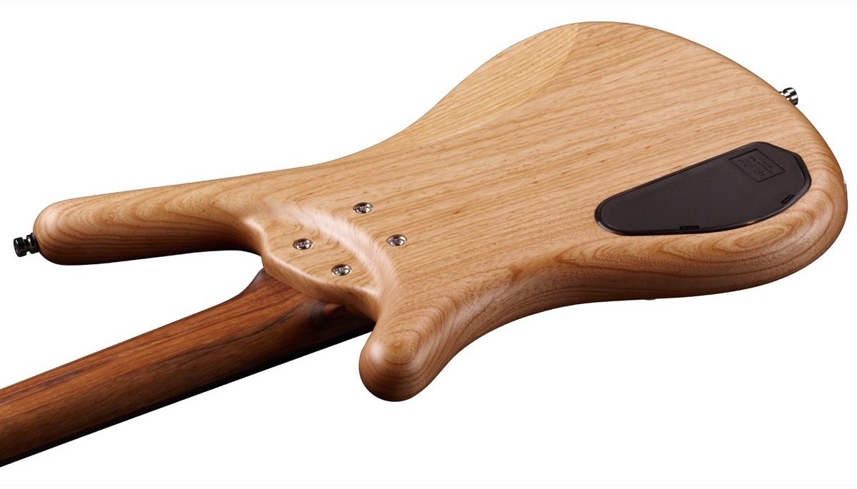 Warwick GPS German Pro Series Corvette Ash Electric Bass, 5-String (with Gig Bag), AltBack