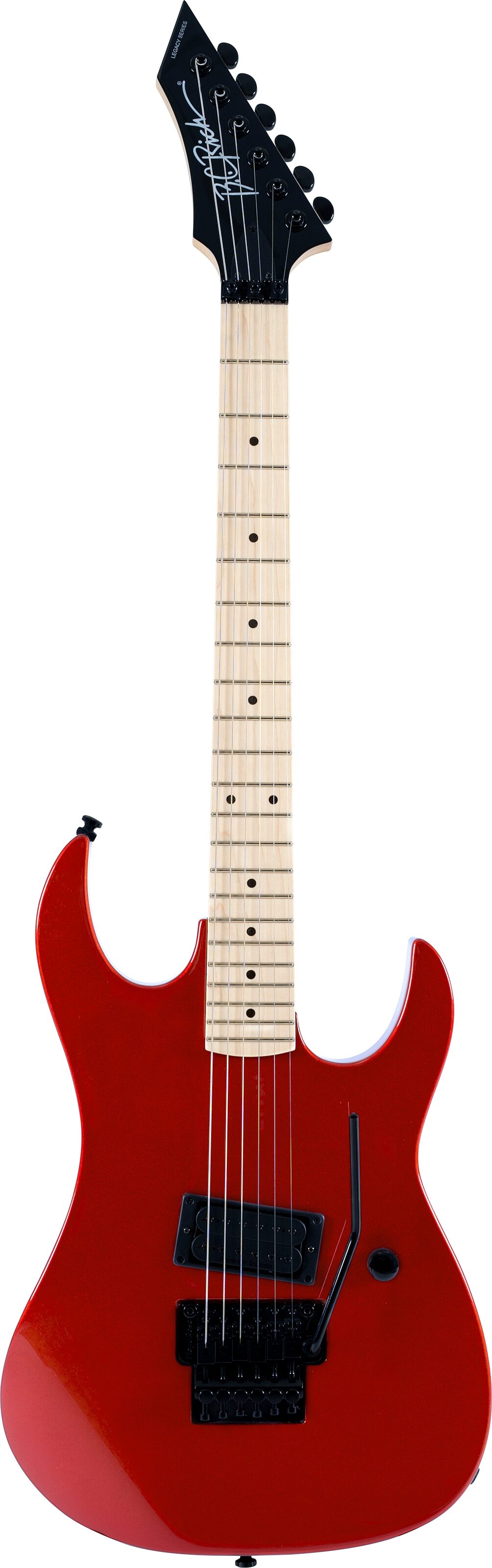 B.C. Rich GR2FRRC Gunslinger Retro II Electric Guitar, CR, Action Position Back