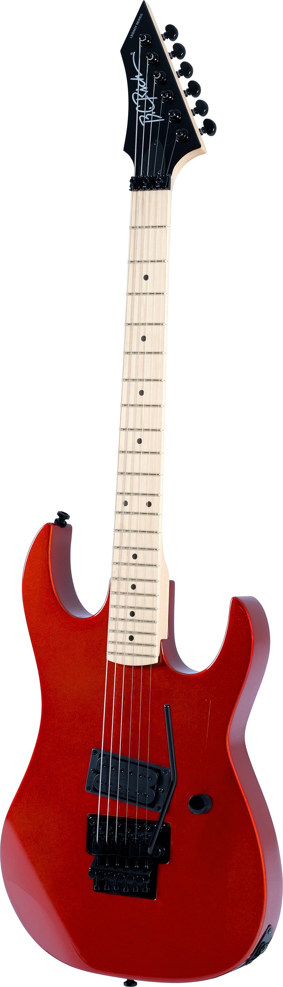 B.C. Rich GR2FRRC Gunslinger Retro II Electric Guitar, CR, Action Position Back