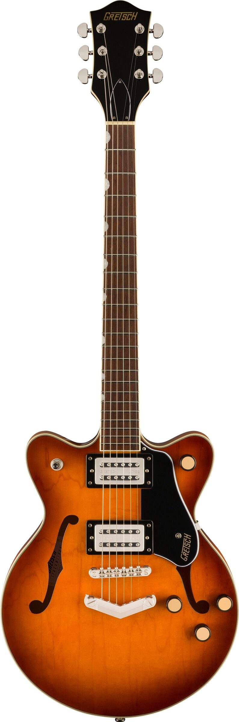 Gretsch G2655 Streamliner Center Block Junior Electric Guitar, Abbey Ale, Open Box (Very Good), Action Position Back
