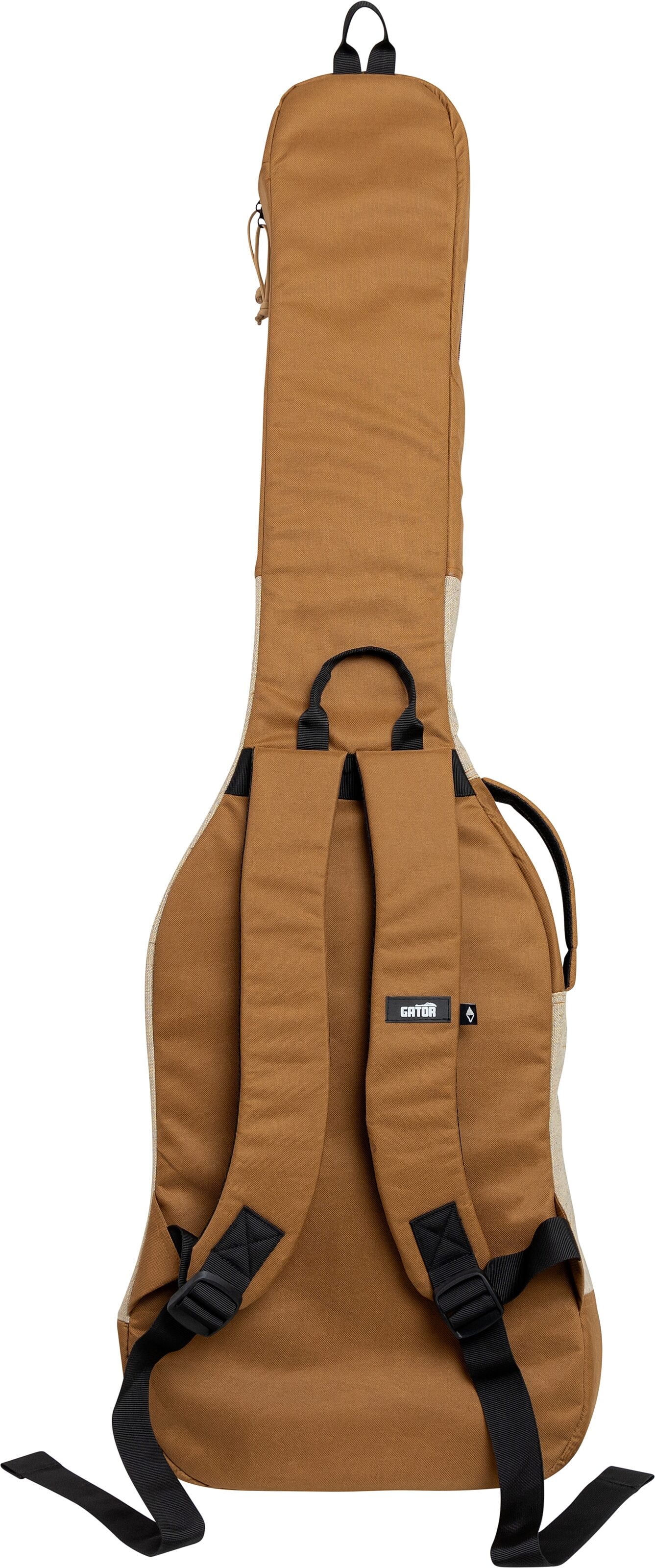 Gator Someone Somewhere Core Electric Bass Gig Bag, Malt, GSSC-BASSMLT, Action Position Back