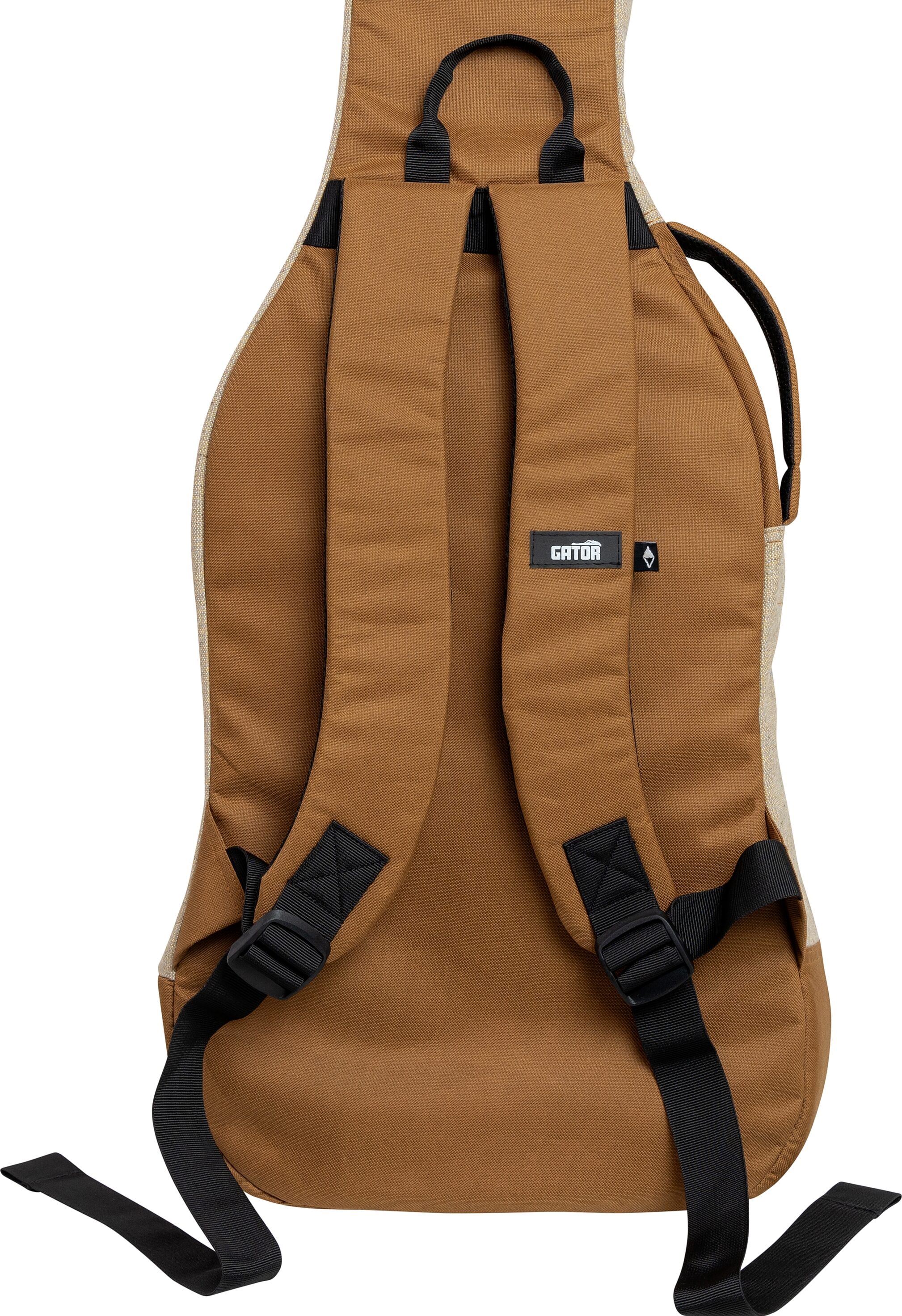 Gator Someone Somewhere Core Electric Bass Gig Bag, Malt, GSSC-BASSMLT, Action Position Back