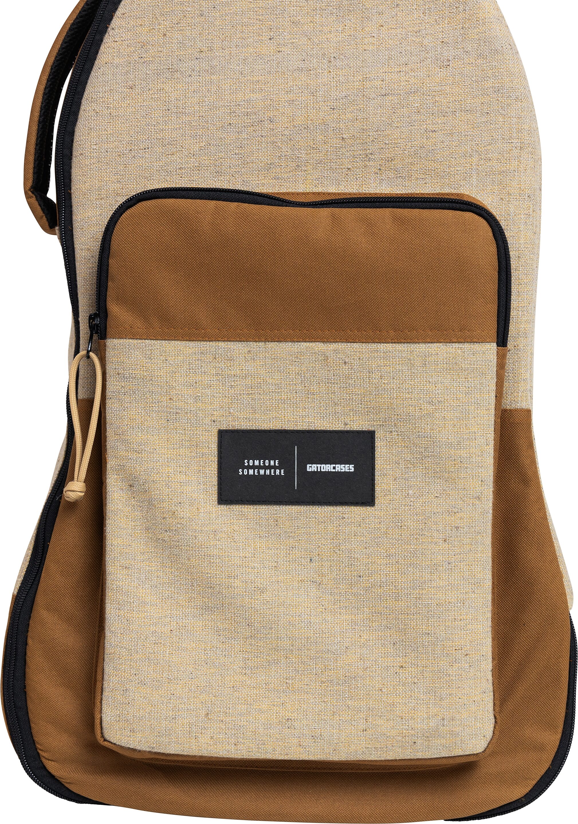 Gator Someone Somewhere Core Electric Bass Gig Bag, Malt, GSSC-BASSMLT, Action Position Back