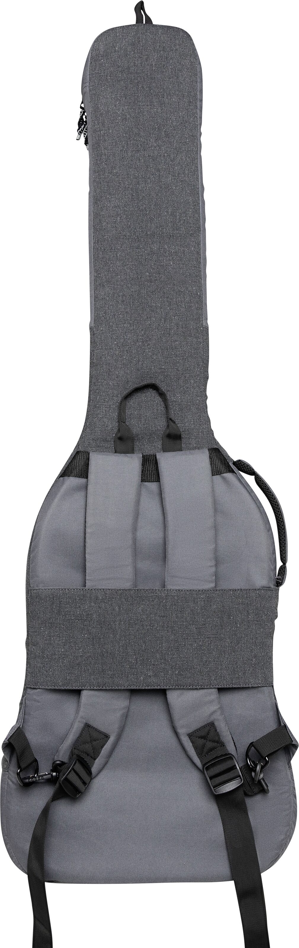 Gator Someone Somewhere Lux Electric Bass Gig Bag, Gray, GSSL-BASSGRY, Action Position Back