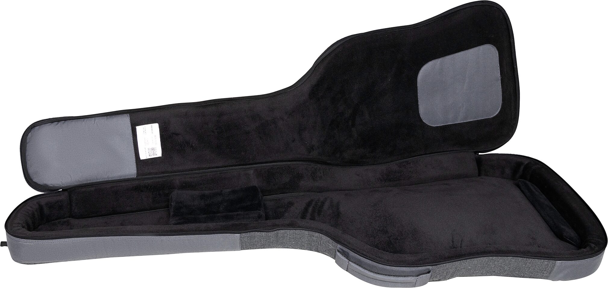 Gator Someone Somewhere Lux Electric Bass Gig Bag, Gray, GSSL-BASSGRY, Action Position Back