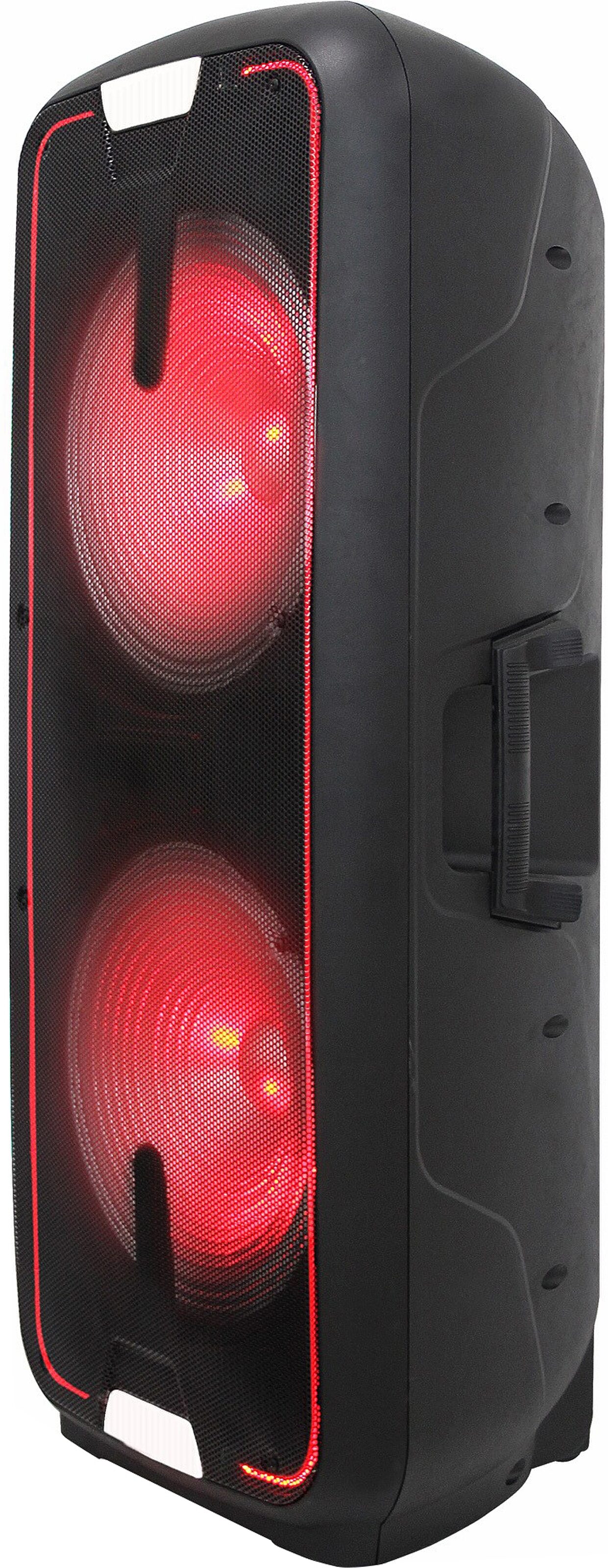Gemini GSX-L2515BTB Portable Bluetooth Speaker, Action Position Back