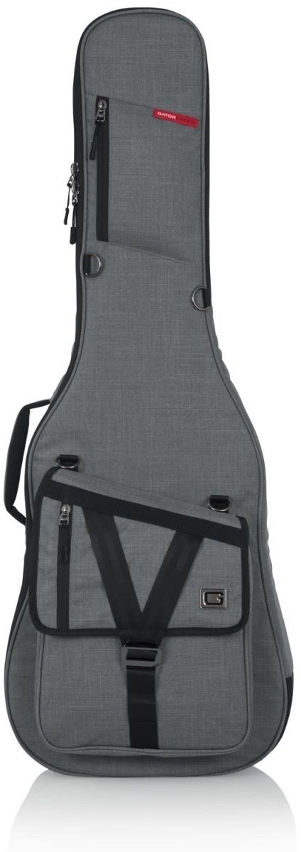 Gator Transit Series Electric Guitar Gig Bag, Light Gray, Main