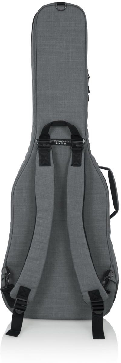 Gator Transit Series Electric Guitar Gig Bag, Light Gray, View 5