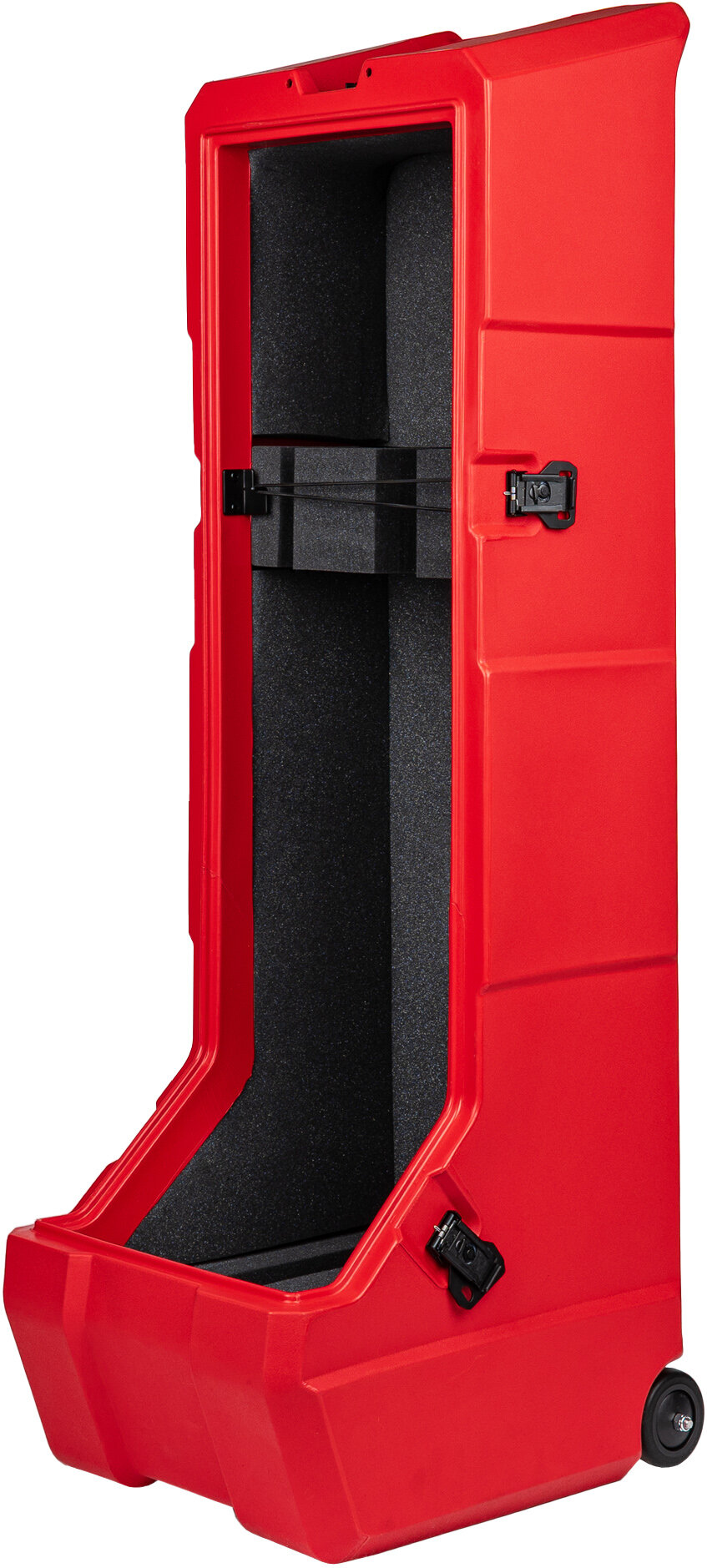 Gator Mini Vault for Two Electric Guitars, Red, Action Position Back