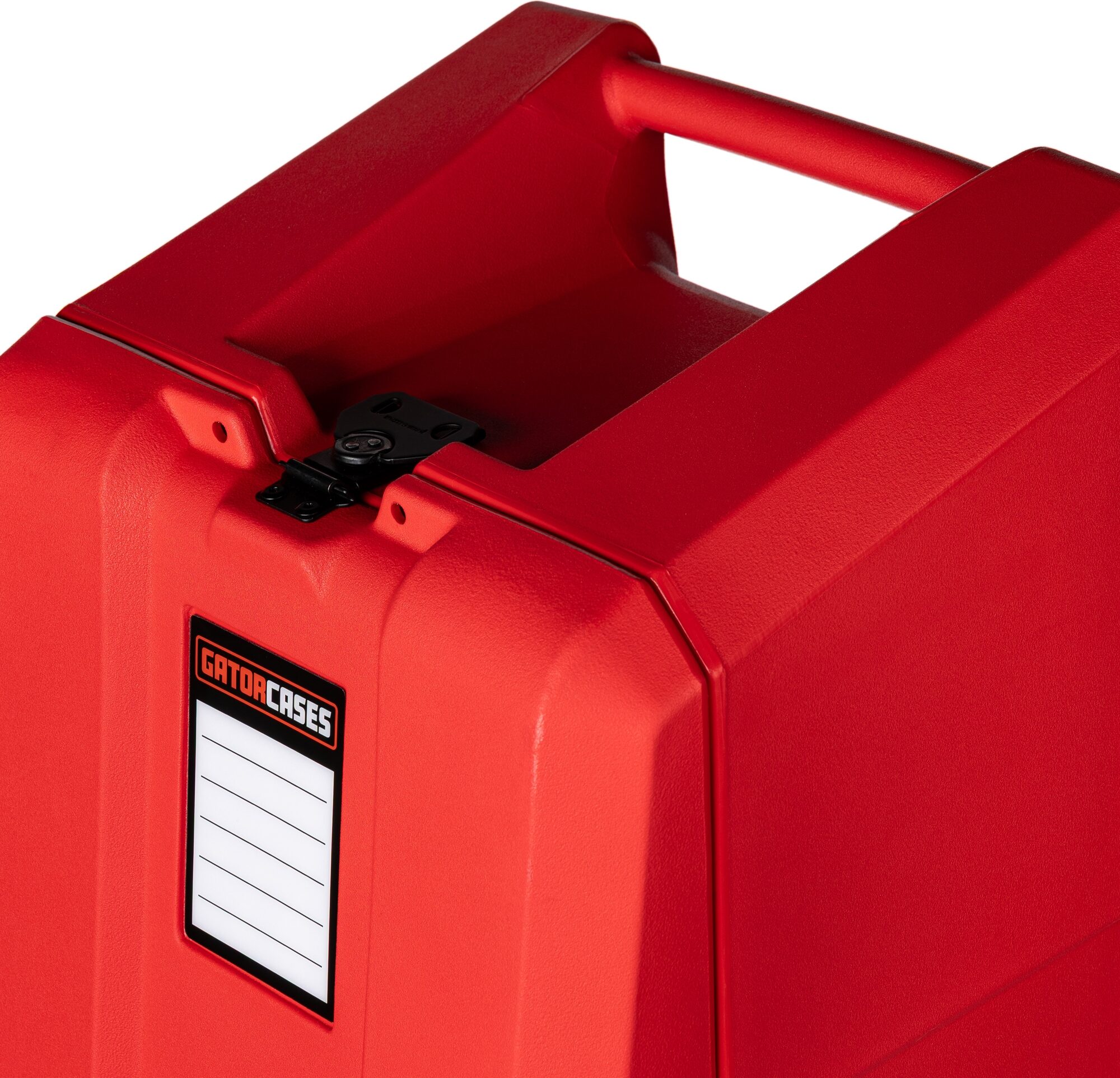 Gator Mini Vault for Two Electric Guitars, Red, Action Position Back
