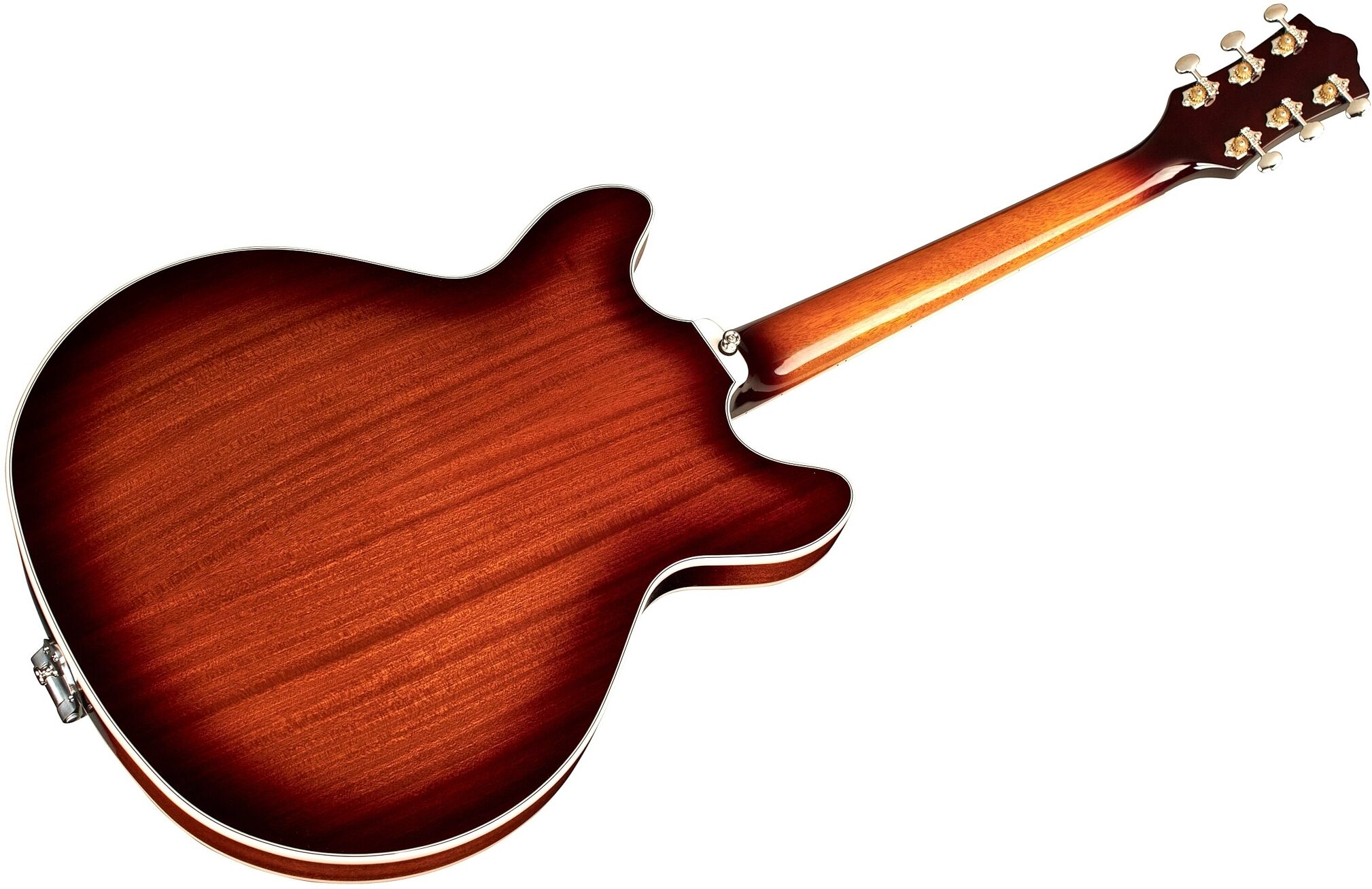 Guild Starfire I Electric Guitar, California Burst, Action Position Back