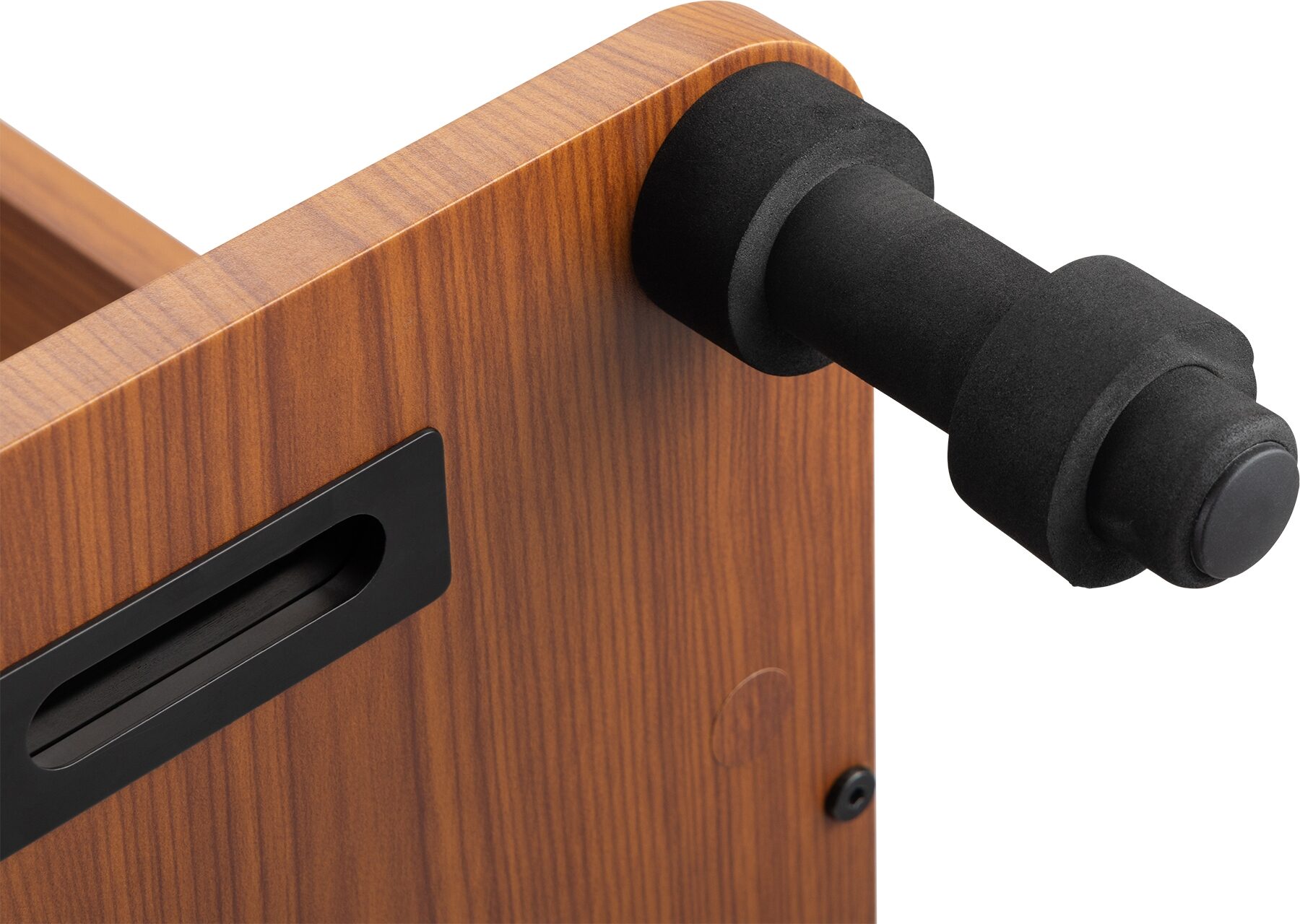 On-Stage GWS5000 Guitar Workstation, Rosewood, Angled Front