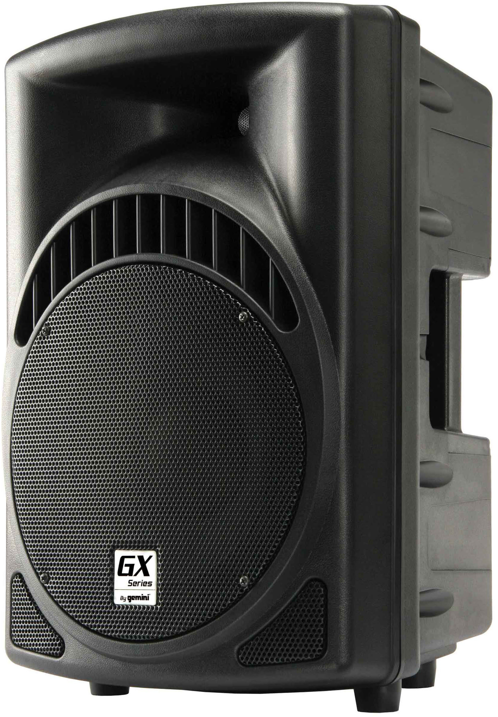 Gemini GX1001 2-Way Powered Speaker (400 Watts, 1x10 in.), Main