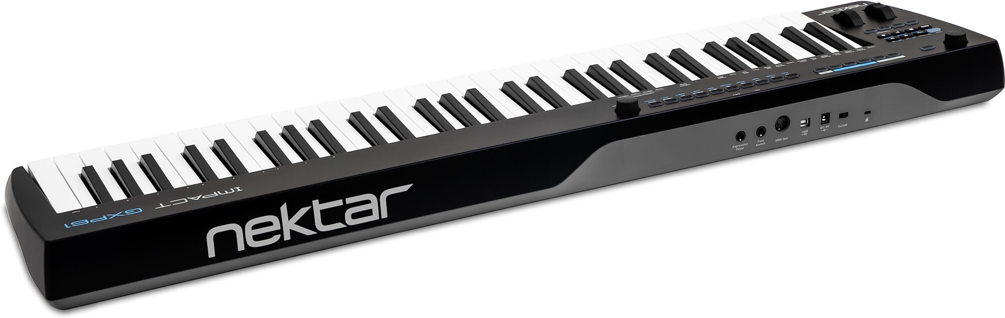 Nektar Impact GXP61 USB MIDI Keyboard Controller, 61-Key