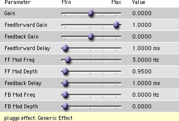 Cycling '74 Pluggo 3.1 VST MAS RTAS (Macintosh), Delay Effects - Generic Effect