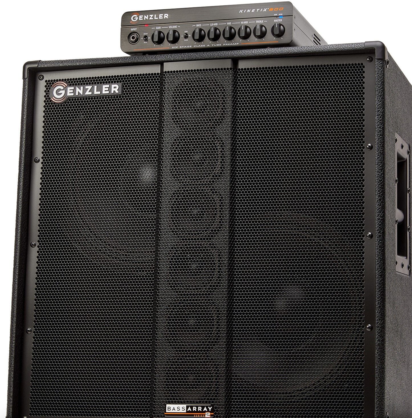 Genzler Bass Array BA2-212-3 Cabinet (800 Watts, 6x3" and 2x12"), 4 Ohms, Action Position Back