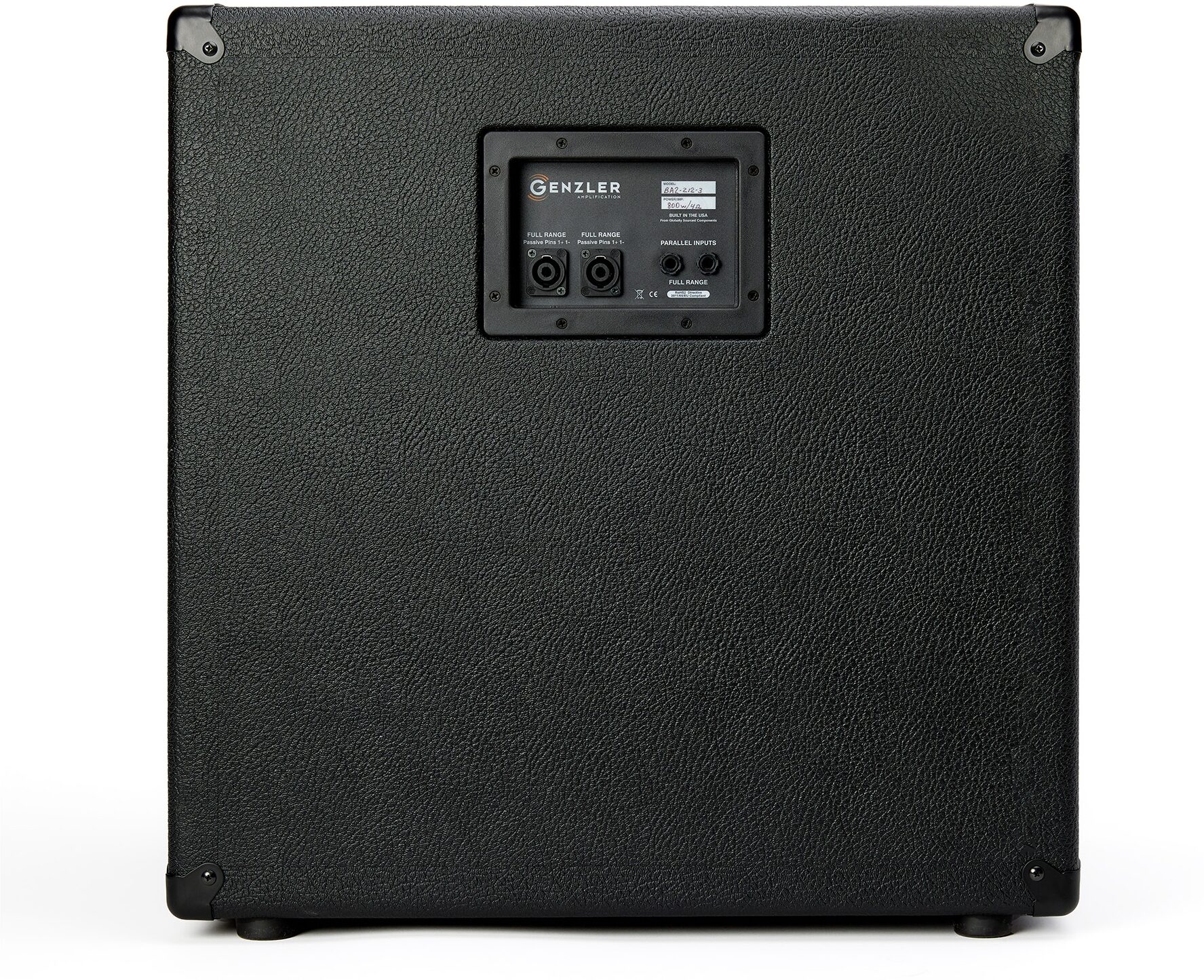 Genzler Bass Array BA2-212-3 Cabinet (800 Watts, 6x3" and 2x12"), 4 Ohms, Action Position Back