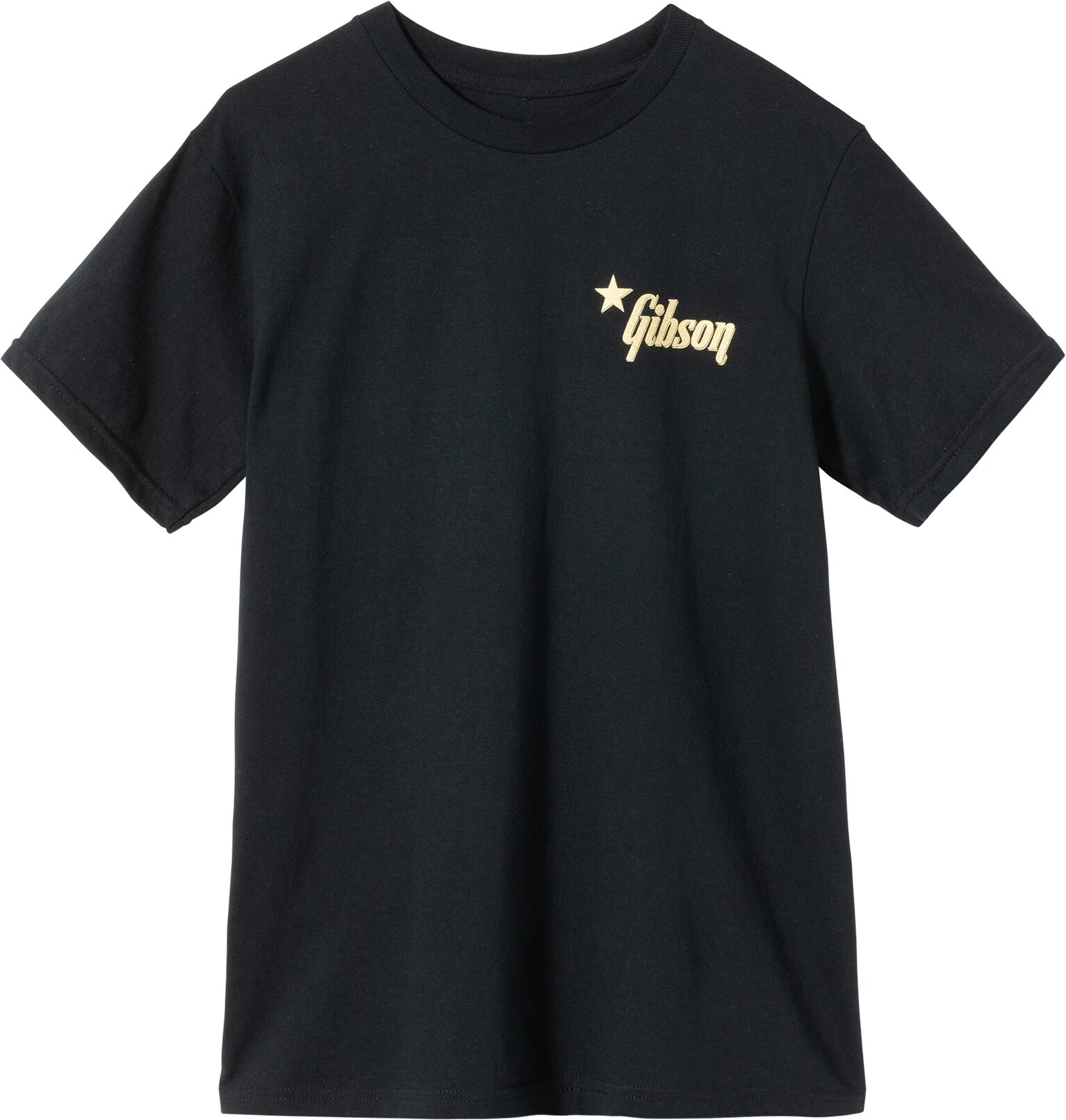 Gibson Original Tone T-Shirt, Black, Large, Action Position Back