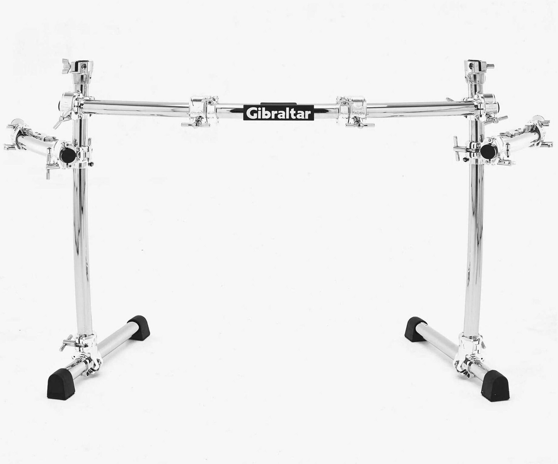 Gibraltar GCS400C Curved Drum Rack with Chrome Wings, New, Action Position Back