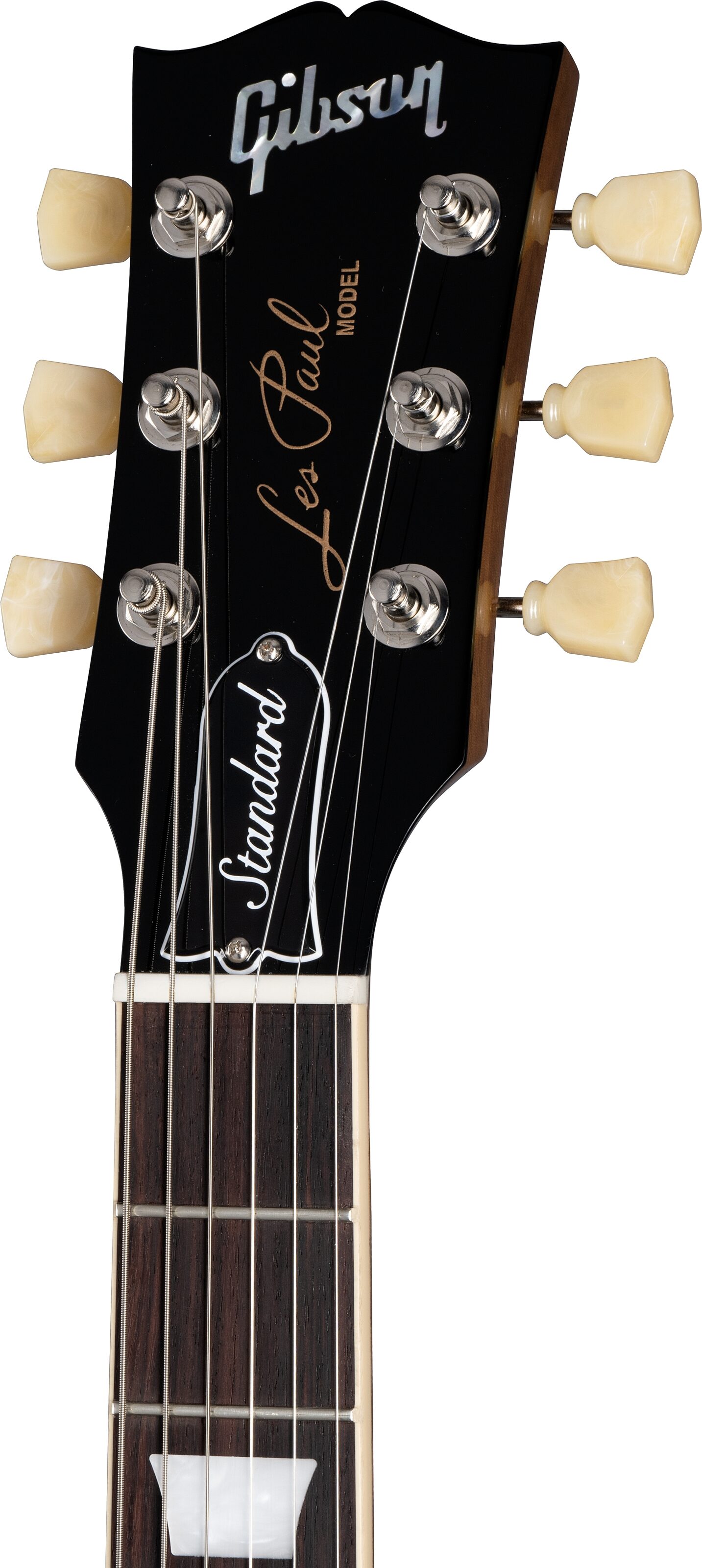 Gibson Les Paul Standard 50s Custom Color Electric Guitar, Figured Top (with Case), Oxblood, Action Position Back
