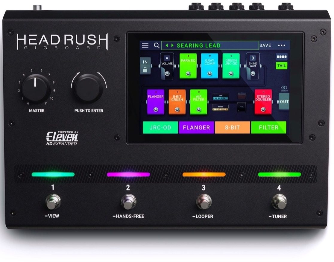 HeadRush Gigboard Guitar Effects Pedal Board | zZounds