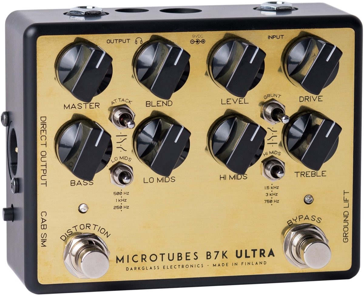 Darkglass Microtubes B7K Ultra V2 Analog Bass Preamp Pedal