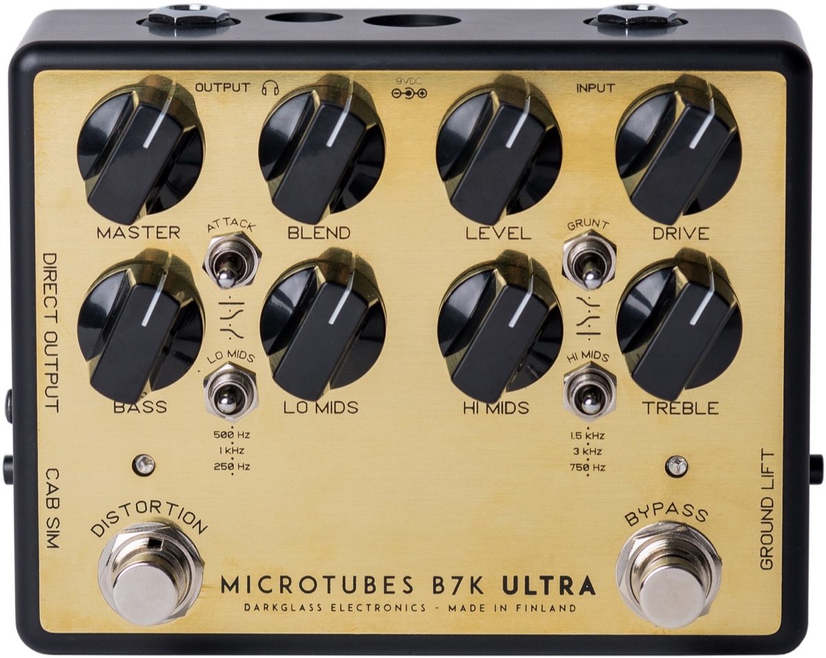 Darkglass Microtubes B7K Ultra V2 Analog Bass Preamp Pedal