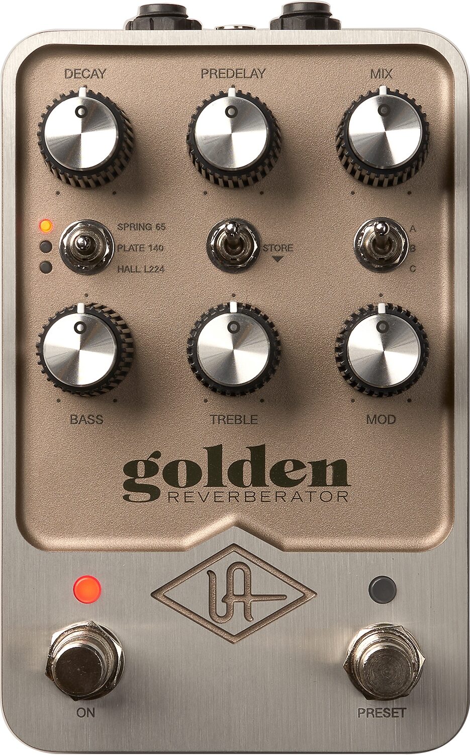 Universal Audio Golden Reverberator Pedal | zZounds