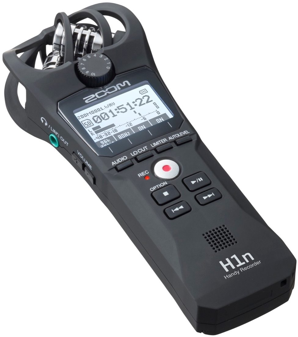 Zoom H1n Portable Digital Recorder, ve