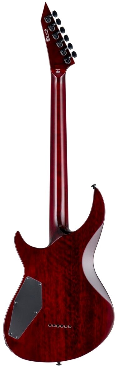 ESP LTD H3-1000 Quilted Maple Electric Guitar, See-Thru Black Cherry, view
