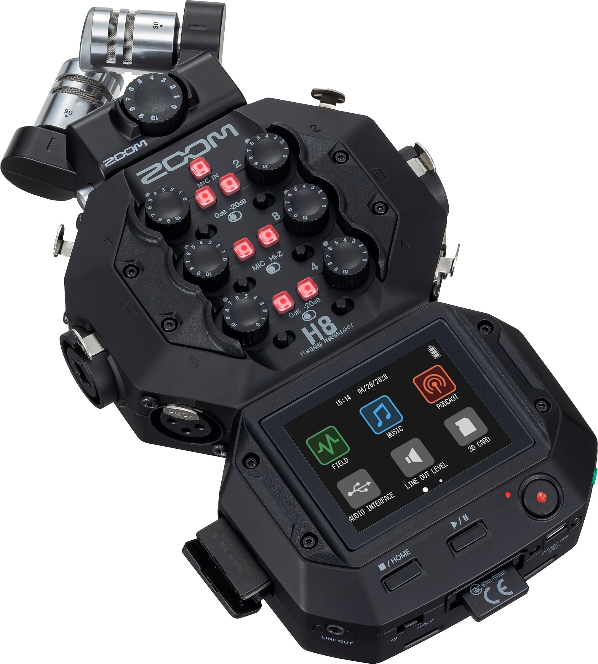 Zoom H8 Handy Recorder, New, Main