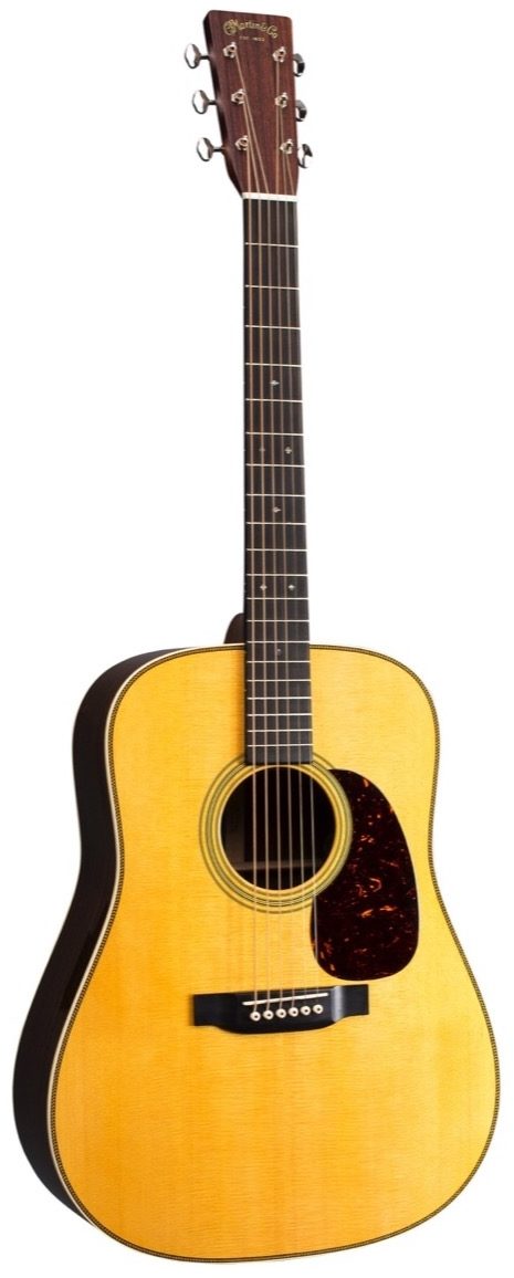 Martin HD-28EZ Acoustic-Electric Guitar with LR Baggs Anthem (with Case), Main