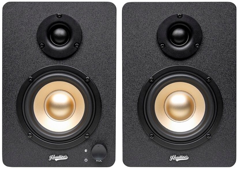 Headliner HD3 Studio Monitors, view