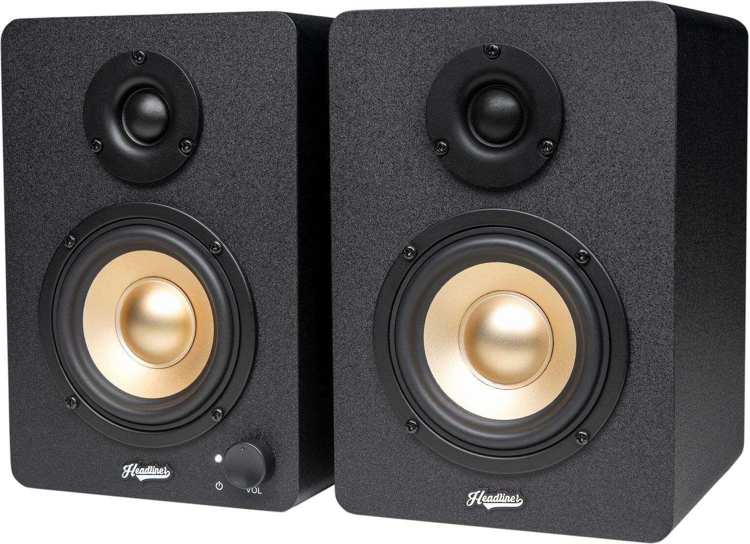 Headliner HD3 Studio Monitors, Action Position Back